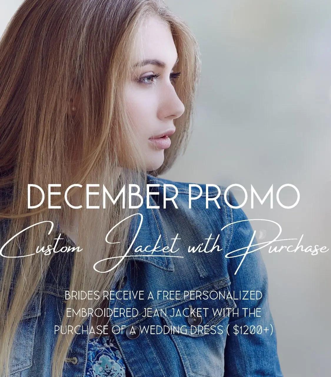 December Custom Jacket Promo banner mobile