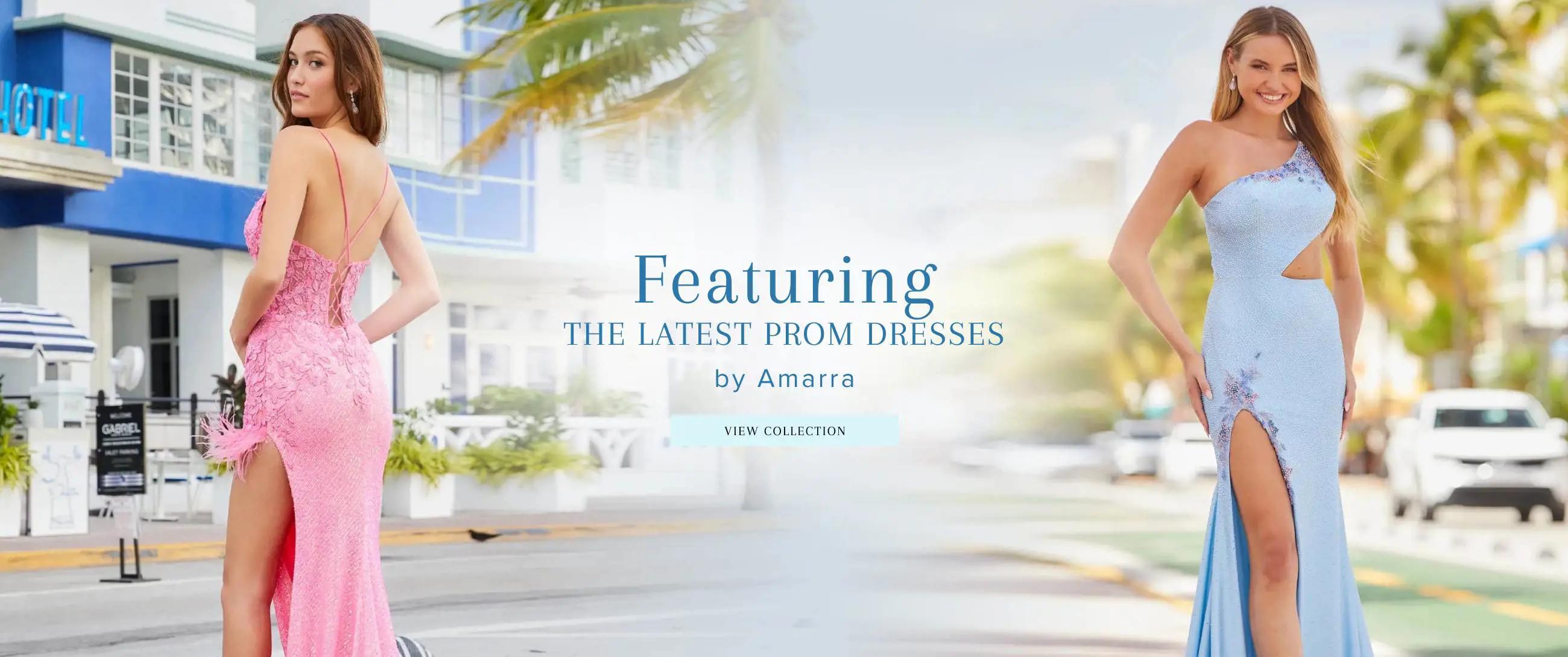 Models Wearing Amarra Prom Dresses