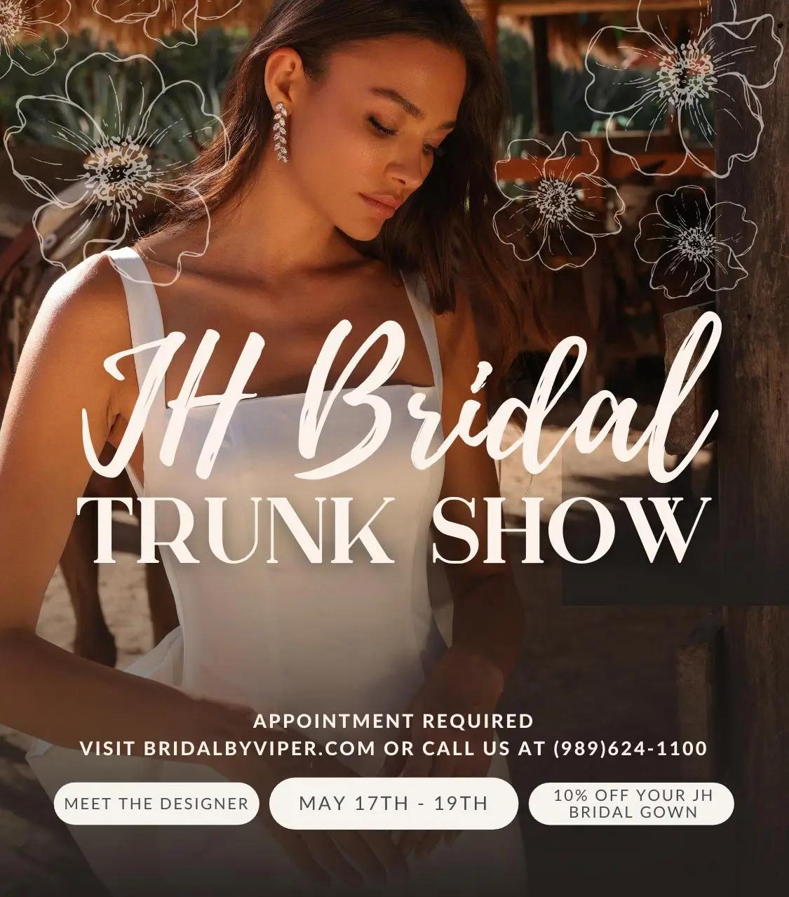 JH Bridal Trunk Show mobile banner