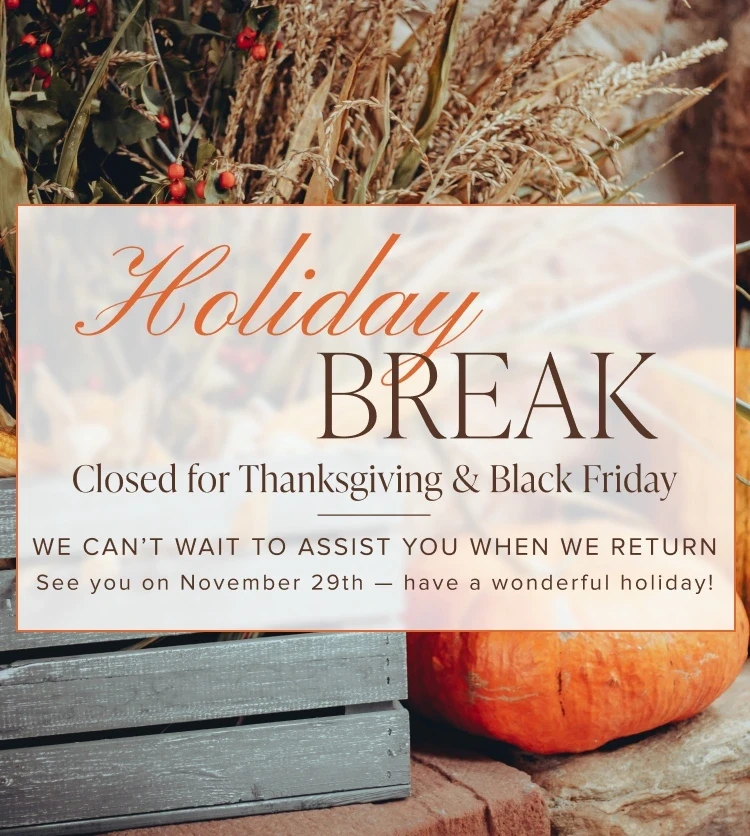 Holiday Break mobile banner